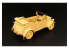 Hauler Kit d&#039;amelioration HLU35025 Kubelwagen pour Kit tamiya 1/35