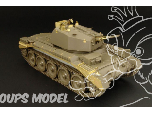 Hauler kit d’amélioration HLX48211 AA CRUSADER Mk.III pour kit Tamiya 1/48