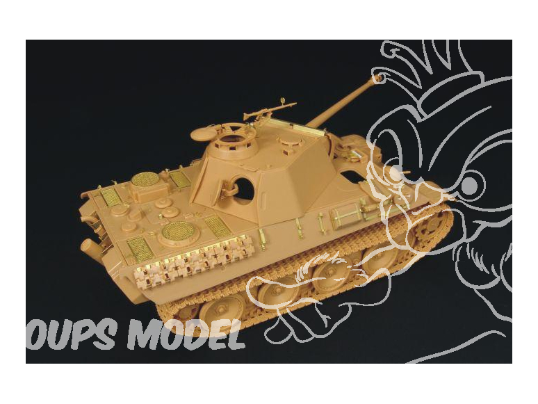 Hauler kit d’amélioration HLX48065 PANTHER ausf.G pour kit Tamiya 1/48