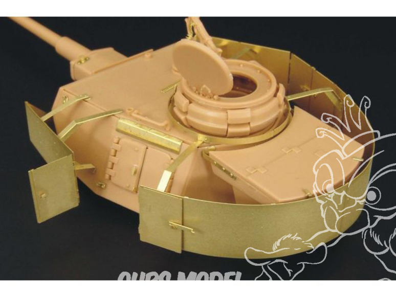 Hauler kit d’amélioration HLX48077 Pz.IV schurzen de tourelle pour kit Tamiya 1/48