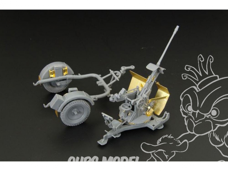 Hauler kit d’amélioration HLX48328 2cm Flak 30 pour kit Ace 1/48