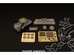 Brengun kit d'amelioration BRL72130 Velorex pour kit Eduard 1/72