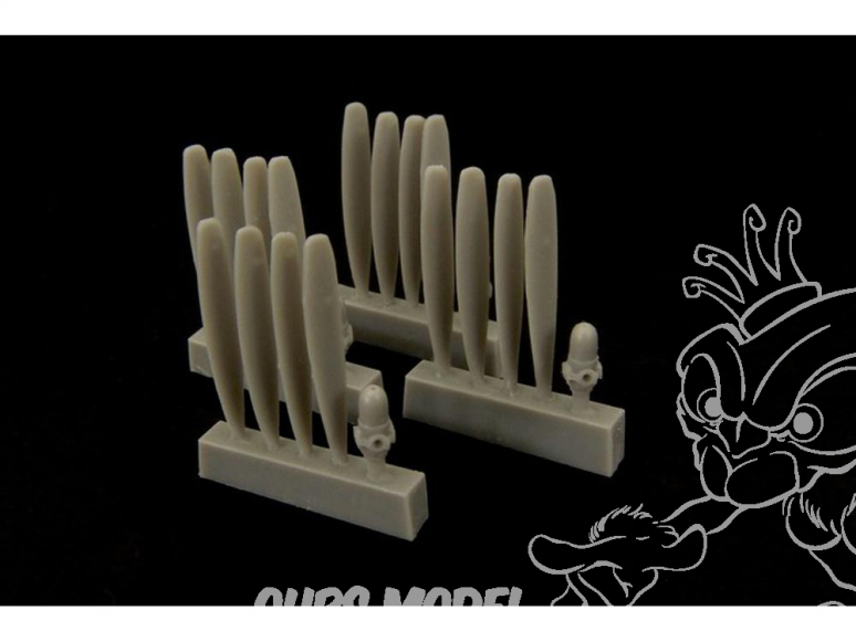 Brengun kit d'amelioration avion BRL144037 helices de B29 Superfortress pour kit Fujimi et Academy 1/144