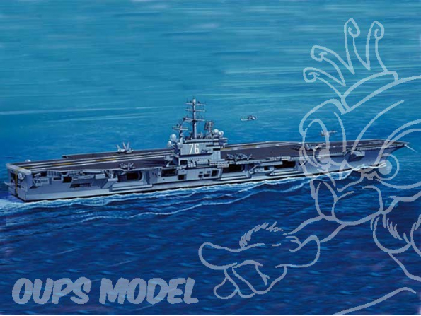 italeri maquette bateau 5533 USS Ronald Reagan 1/720