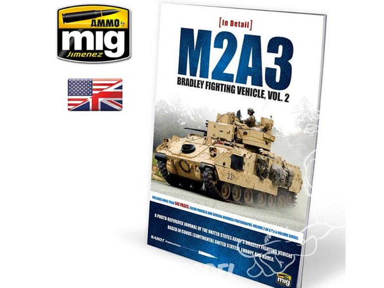 MIG Librairie 5952 In Detail M2A-3 Bradley Vol.2 en Anglais