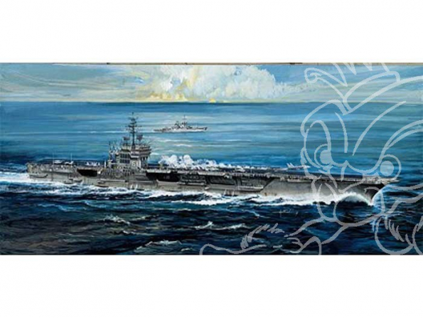 italeri maquette bateau 5521 USS America (CV-66) 1/720