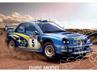 Heller maquette voiture 80761 Subaru Impreza WRC 2001 1/24