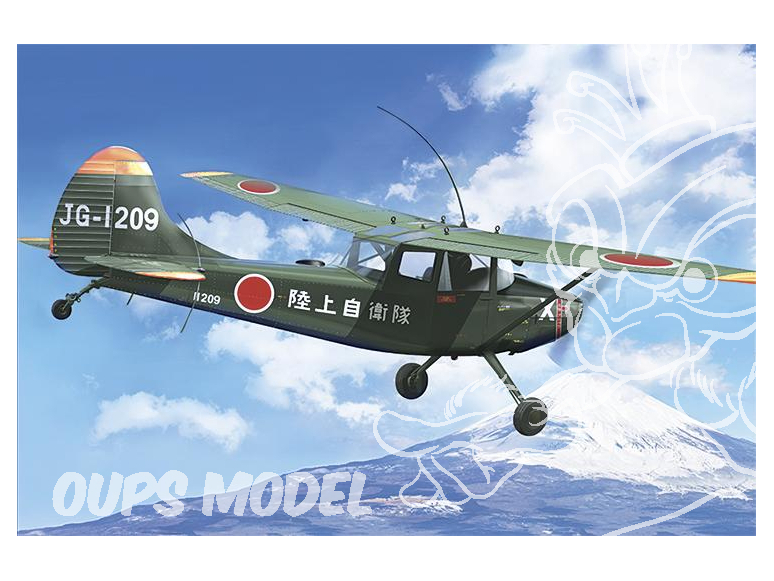 roden maquette avion 627 L-19/O-1 Bird Dog Asian Service 1/32