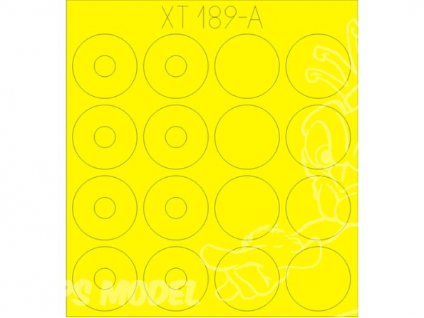 Eduard Express Mask XT189 Masques G4 1939 1/35