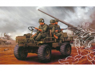 Dragon maquette militaire 3317 Mechanical mule avec U.S. Marines 1/35