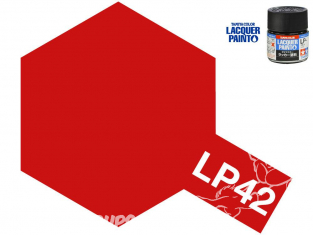 Peinture laque couleur Tamiya LP-42 MICA ROUGE 10ml