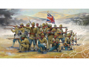 Italeri maquette 6187 INFANTERIE BRITANNIQUE ET SEPOYS 1/72