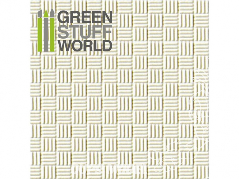 Green Stuff 363216 Plaque de Plasticard plancher CARREAUX