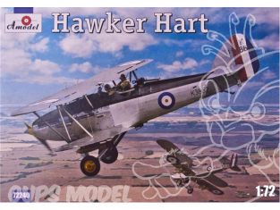 Amodel maquettes avion 72240 HAWKER HART 1930 1/72