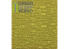 Green Stuff 361083 Plaque de Plasticard texturé MUR EN BRIQUES