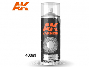 Ak Spray AK1012 Bombe de vernis brillant 400ml