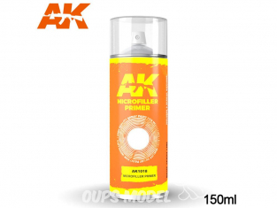 Ak Spray AK1018 Bombe d'appret microfiller 150ml Microfiller Primer