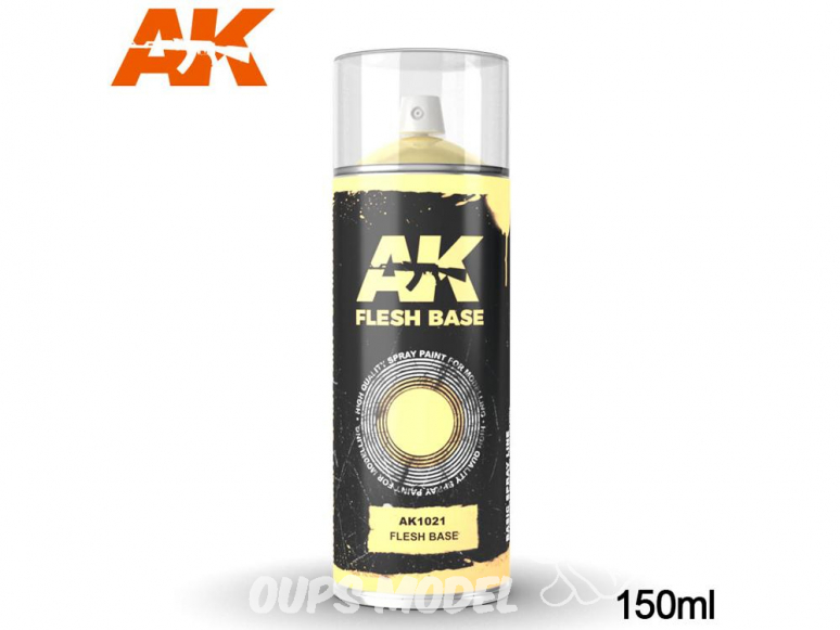 Ak Spray AK1021 Bombe d'appret chair 150ml Flesh base