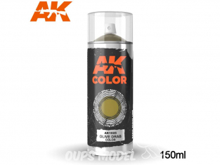 Ak Spray AK1025 Bombe peinture Olive Drab 150ml