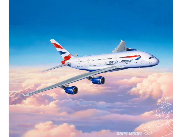 Revell maquette avion 03922 Airbus A-380-800 British Airways 1/144