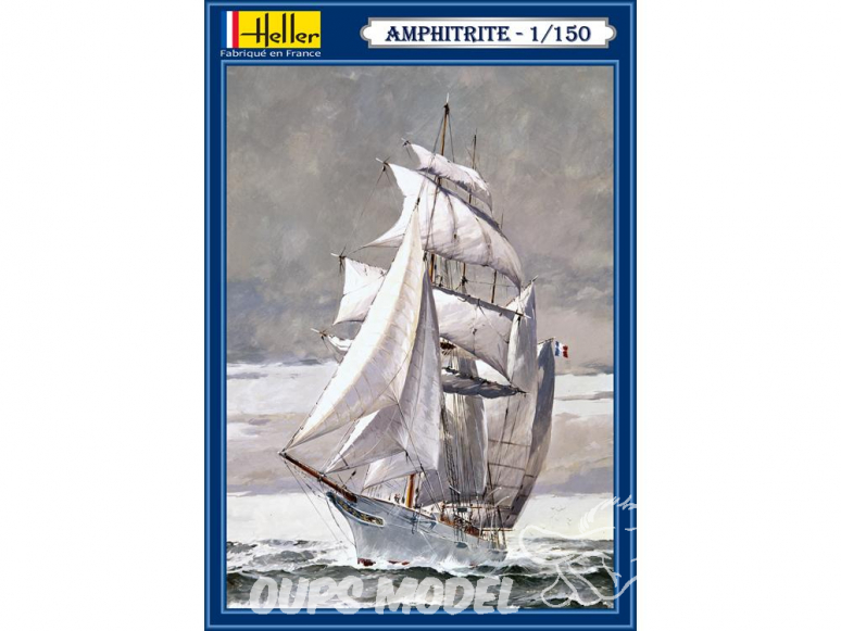 Heller maquette bateau 80610 Amphitrite 1/150