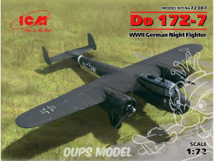 Icm maquette avion 72307 Do 17Z-7 chasseur de nuit allemand de la seconde guerre mondiale 1/72