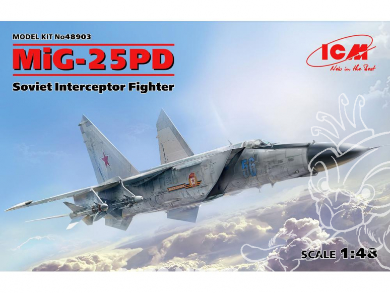 Icm maquette avion 48903 Mikoyan MiG-25PD 1/72
