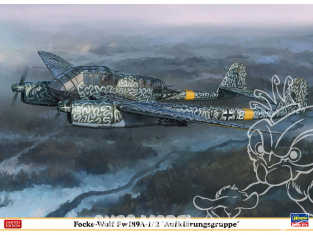 HASEGAWA maquette avion 02275 Fw189A-1/2 "Close Scouting Team" 1/72