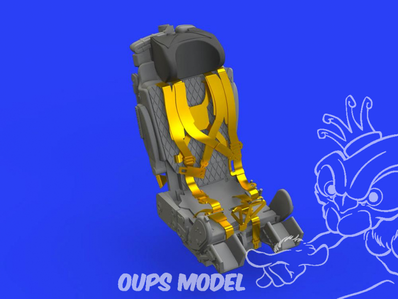 Eduard kit d'amelioration brassin 672197 Siège ejectable MiG-21MF Eduard 1/72
