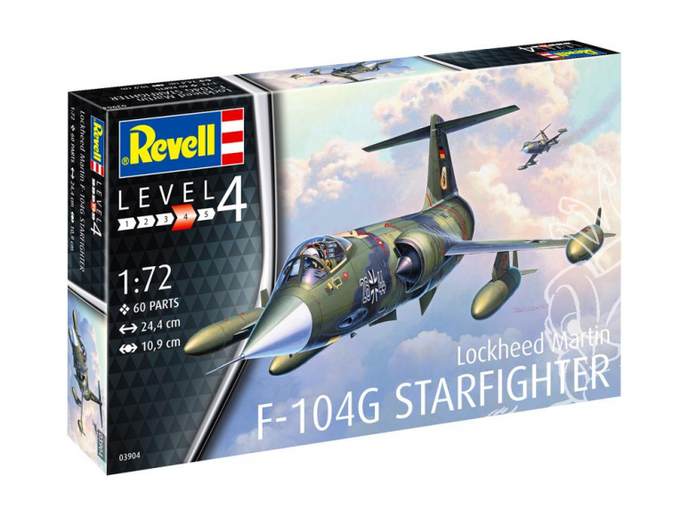 Revell maquette avion 03904 Lockheed Martin F-104G Starfighter 1/72