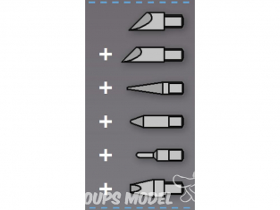 Star Tec 20149 6 pointes pour pyrograveur