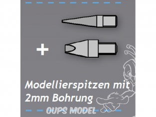 Star Tec 20159 2 pointes pour pyrograveur