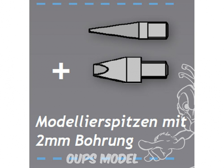 Star Tec 20159 2 pointes pour pyrograveur