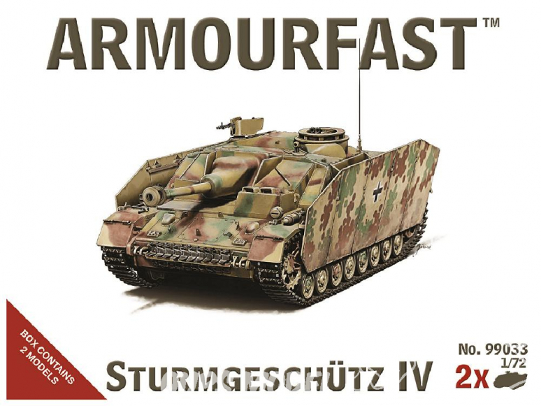 Armourfast maquette militaire 99033 Sturmgeschutze IV 1/72