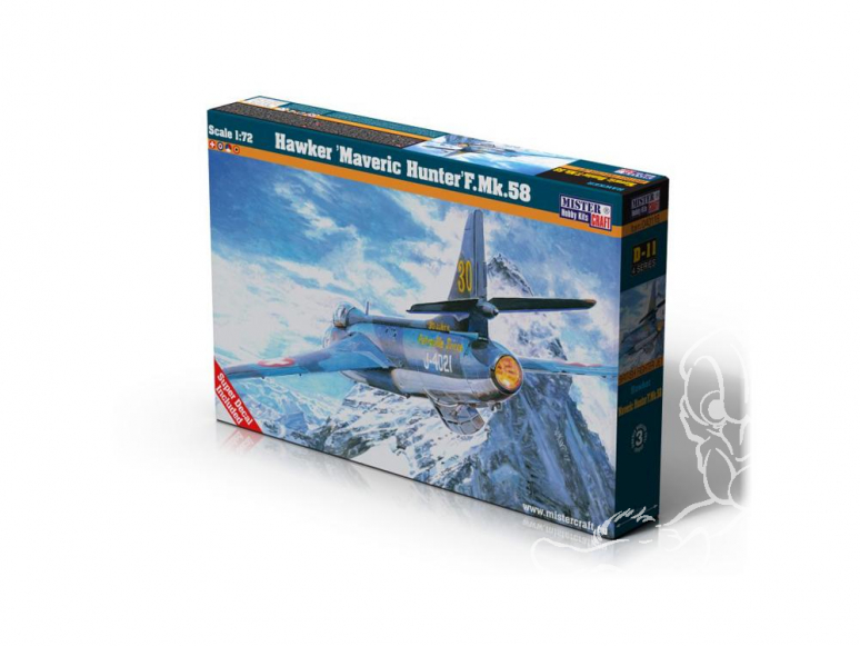 Master CRAFT maquette avion 040116 Hawker Maveric Hunter F.Mk.58 1/72