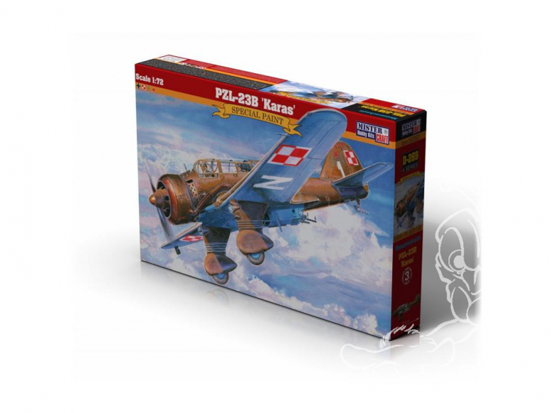 Master CRAFT maquette avion 042691 PZL-23B Karaś 1/72