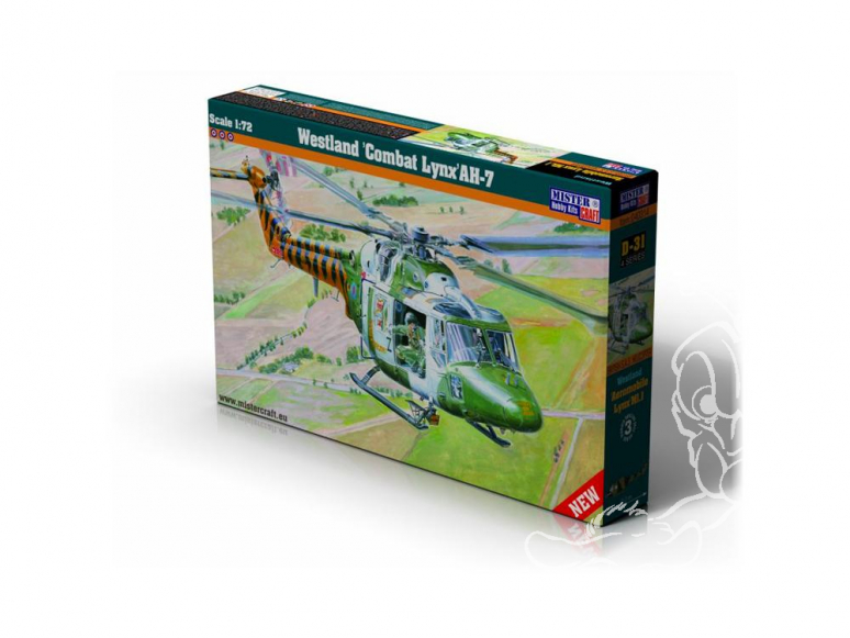 Master CRAFT maquette helicoptére 040314 Westland "Combat Lynx" AH.7 1/72