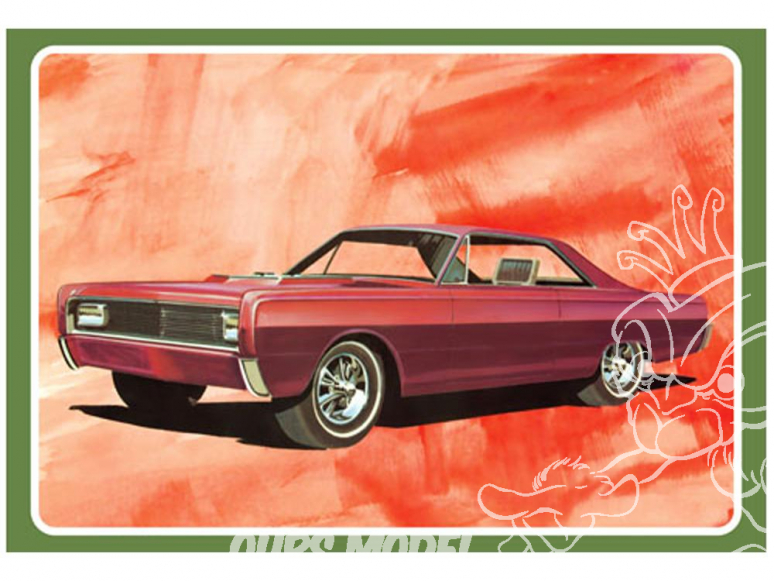 AMT maquette voiture 1098 Mercury Hardtop 1966 1/25