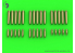Master Model GM-35-019 Munitions Allemandes 2cm (3 types x5 pièces) 1/35