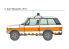 ITALERI maquette voiture 3661 RANGE ROVER POLICE 1/24
