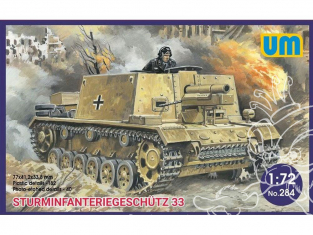 Unimodels UM maquettes militaire 284 15-cm SLG33 1/72