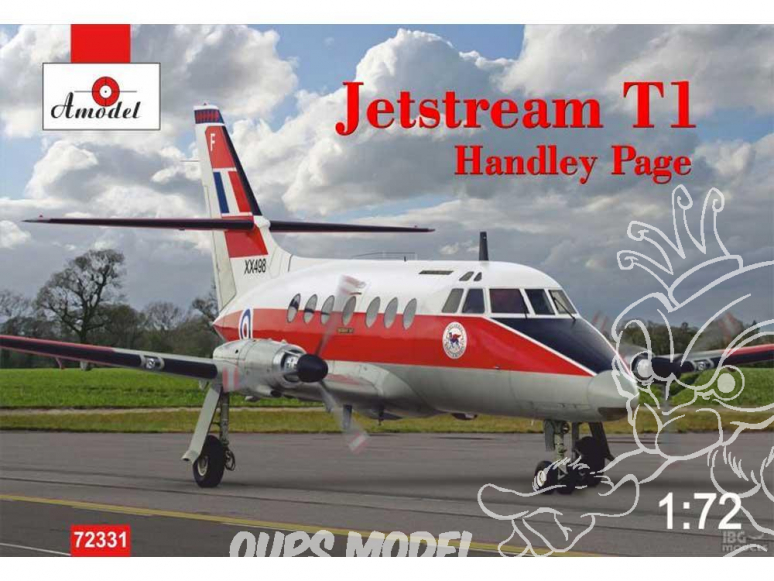 Amodel maquettes avion 72331 HANDLEY PAGE "JETSTREAM" T1 1985 1/72