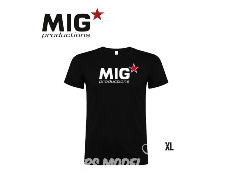 MIG Productions by AK P271 T-Shirt MIG Productions noir Homme taille XL