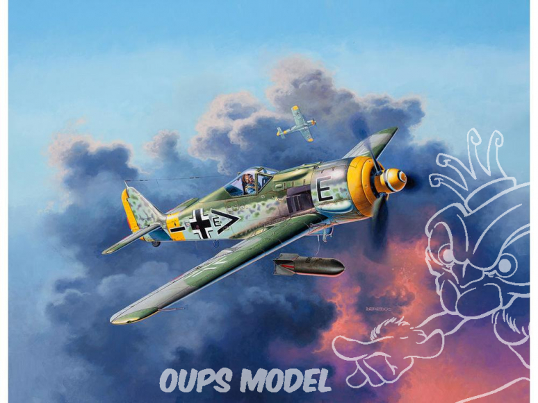 Revell maquette avion 03898 Focke Wulf Fw190 F-8 1/72