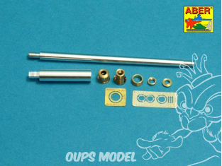 Aber 35L243 Canon pour canon allemand 8,8cm Kw.K 43 (L / 71) utilisé sur le Tiger B Henschel-Turm Meng 1/35