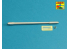 Aber 35L249 Fut de canon russe D-10T 100mm pour T-54B / T-55 1/35