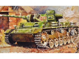 ZVEZDA maquettes militaire 6162 Panzer III Lance-flammes 1/100