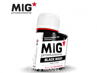 MIG Productions by Ak P281 Lavis noir Enamel 75ml