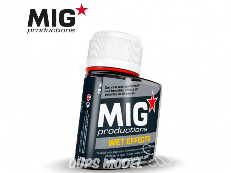 MIG Productions by Ak P409 Effets d'humidité Enamel 75ml