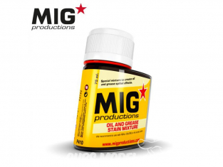 MIG Productions by Ak P410 Melange de taches d'huile et de graisse Enamel 75ml